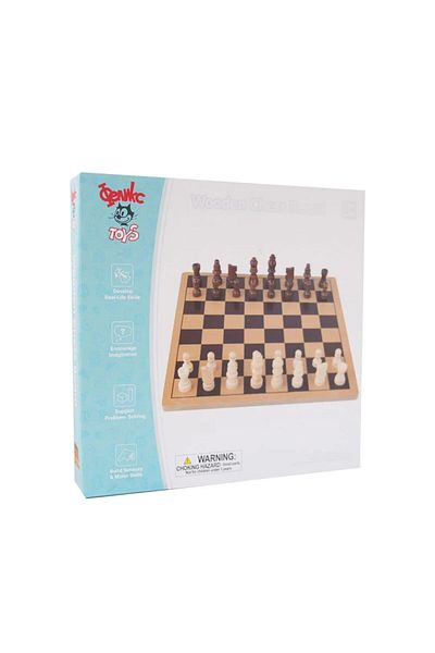 OEM Tabla de sah cu piese de lemn Feyx Toys