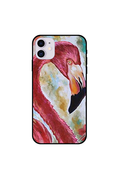 Covernex غطاء حماية لجهاز iPhone 11 برسومات طيور النحام