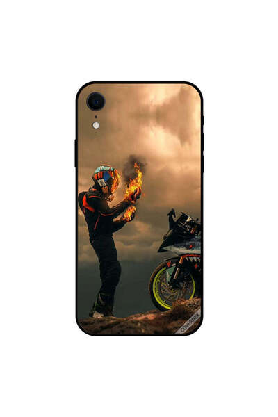 Covernex غطاء حماية iPhone XR مطبوع عليه "أيدي تُطلق النار"