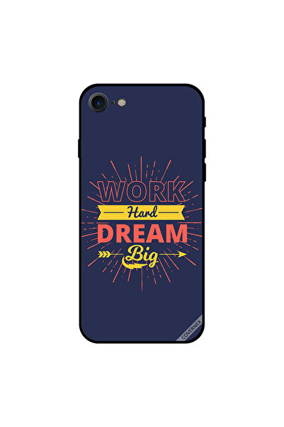 Covernex غطاء حماية لهاتف iPhone 7 - اعمل بجد، احلم، سهم كبير