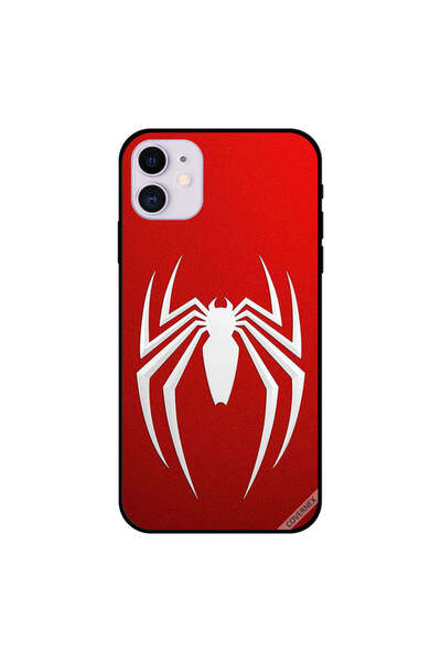 Covernex iPhone 11 Case Cover Spider Red Background