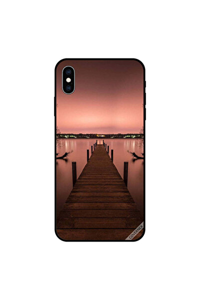 Covernex غطاء حماية لجهاز iPhone XS - مسار إلى البحر مساءً