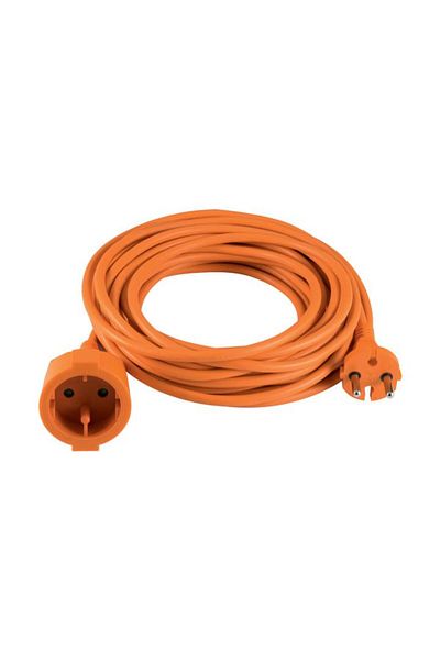 Home4U Two-wire extension cord, 20m, 2x1.5 mm2, orange NV 4-20/OR/1.5