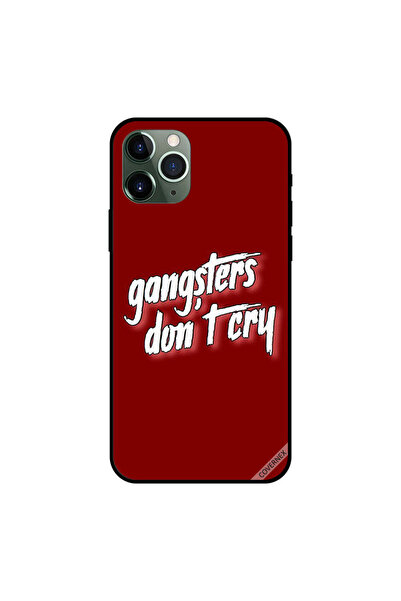 Covernex غطاء حماية لجهاز iPhone 11 Pro مطبوع عليه عبارة Gangsters Don't Cry