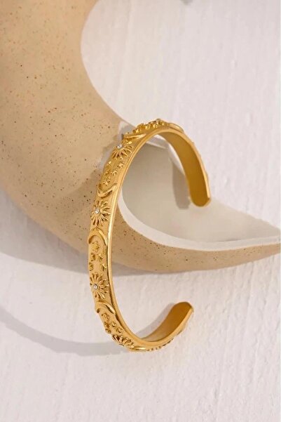 New Obsessions Astral Figürlü Altın Kaplama Vip Bileklik