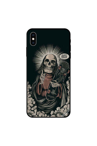 Covernex غطاء حماية iPhone XS - تمرين Kickflip - كسر دائمًا