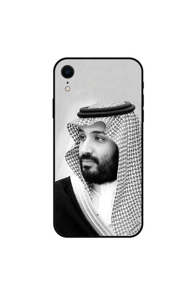 Covernex غطاء حماية آيفون XR صورة محمد بن سلمان بالأبيض والأسود