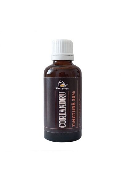 StrongLife Coriander leaf tincture - 50ml by Dr. Ing. Cornelia Dostetan Abalaru beekeeper
