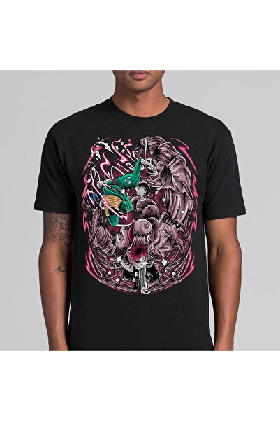 Flood Of Style Tricou unisex cu model anime Naruto Lee Vs Gaara