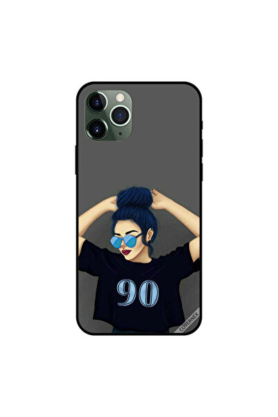 Covernex غطاء حماية لهاتف iPhone 11 Pro Max بتصميم فتاة أنيقة 90