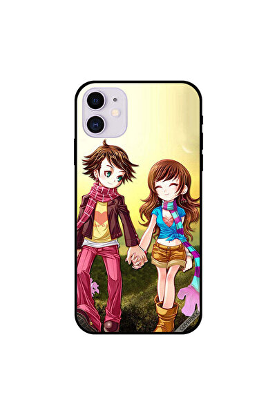 Covernex غطاء حماية لجهاز iPhone 11 بتصميم "المشي يدا بيد"