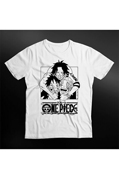 Flood Of Style Унісекс чоловіча футболка з аніме-принтом Luffy Zoro Asura