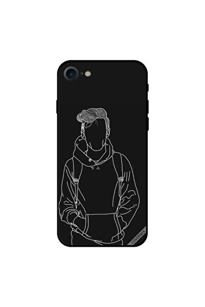 Covernex غطاء حماية لجهاز iPhone 7 برسم جاكت بوي