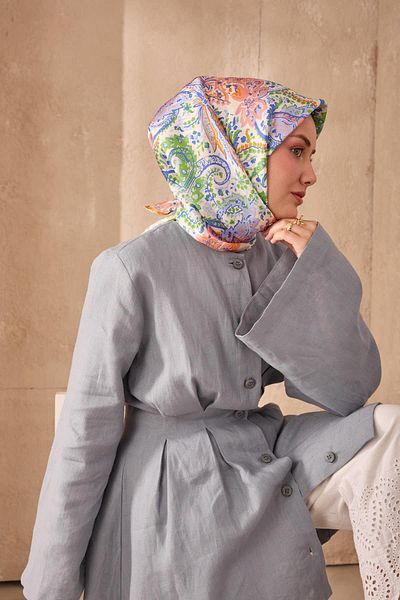 Silk Home Twill Silk Scarf 11473-46