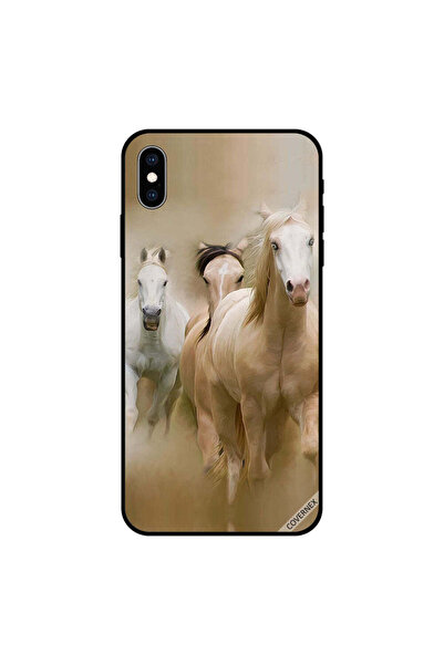 Covernex غطاء حماية iPhone XS - سباق الخيول البيضاء