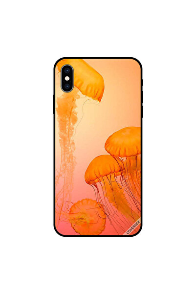 Covernex غطاء حماية iPhone X بطبعة قنديل البحر البرتقالي