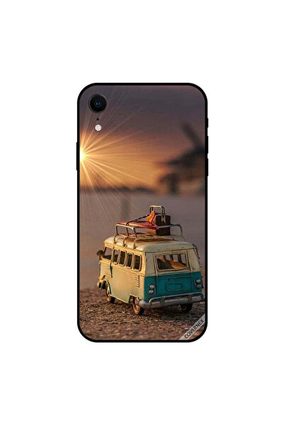 Covernex غطاء حماية لهاتف iPhone XR بتصميم حافلة ألعاب مع حقائب