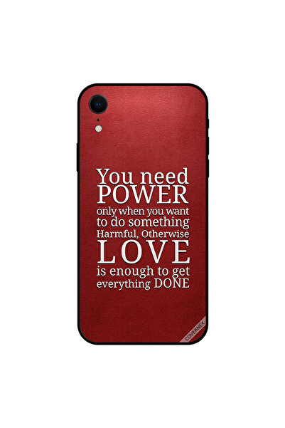 Covernex غطاء حماية iPhone XR "الحب يكفي"