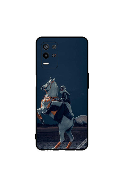Covernex غطاء حماية لهاتف Oppo K9x - شاب على حصان