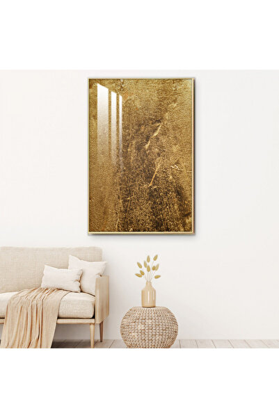 Marktna لوحة جدارية خشبية فاخرة مع برواز فضي و طبقة من الاكرليك الشفاف