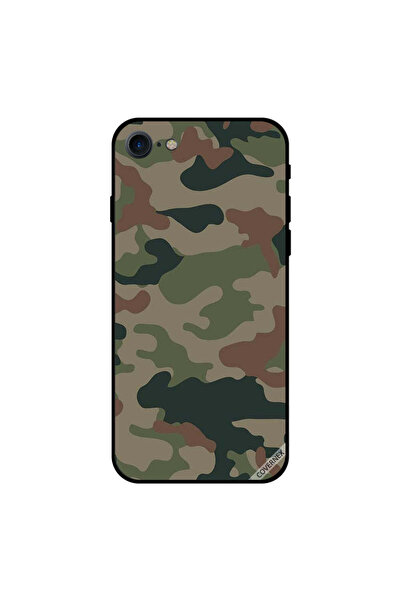 Covernex غطاء حماية لجهاز iPhone 7 بنمط تمويه باللونين الأخضر والبني