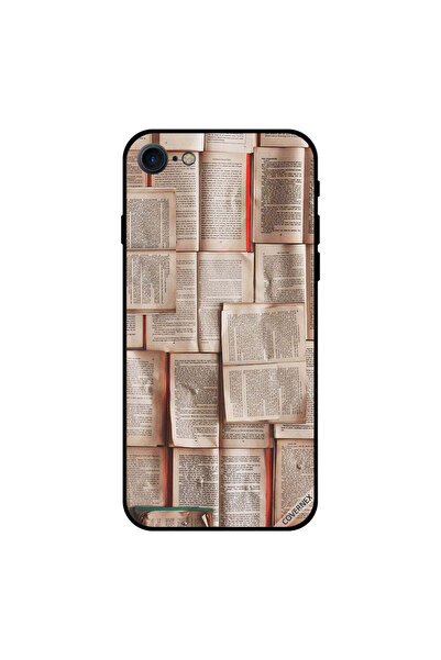Covernex غلاف غلاف iPhone 8 بنمط صفحات الكتاب