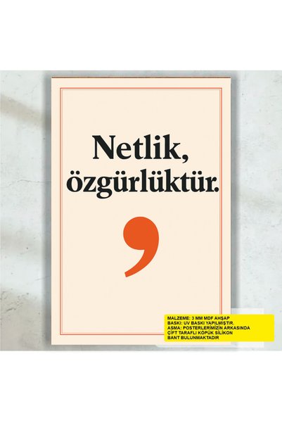 Hayat Poster Jasnoća je sloboda, nada, ohrabrujući motivacioni citati, zidna ...