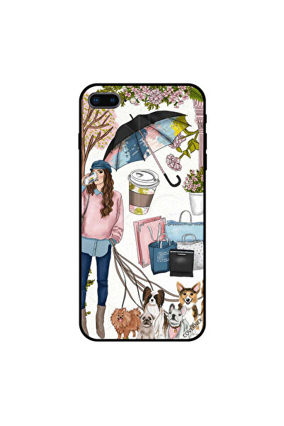 Covernex غطاء حماية لجهاز iPhone 7 Plus مع حيواناتها الأليفة