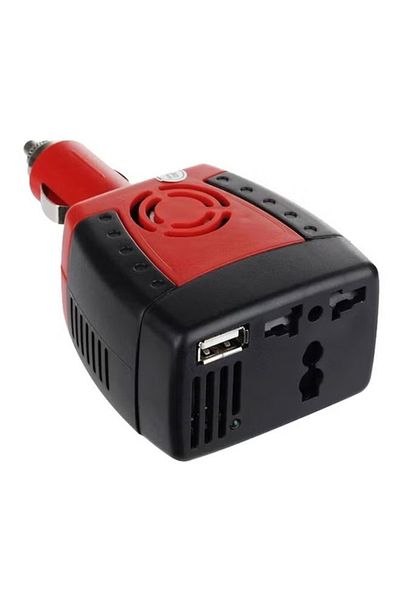 DLC 3-Pin Electric Car Charger Converter Black/Red