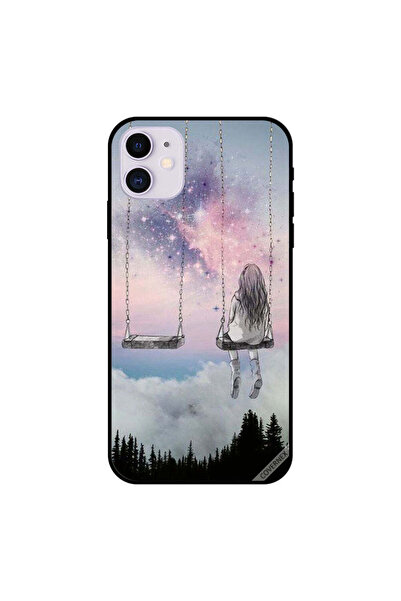Covernex غطاء حماية لجهاز iPhone 11 بطبعة فتاة حزينة