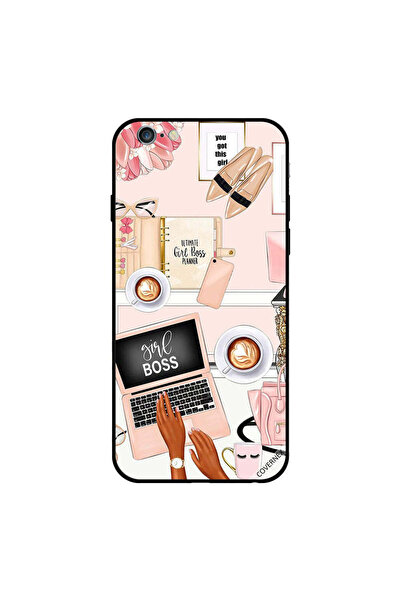 Covernex غطاء حماية لجهاز iPhone 6 Plus بتصميم فتاة رئيسية رائعة