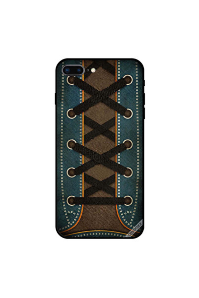 Covernex غطاء حماية لهاتف iPhone 7 Plus بتصميم حذاء عتيق مربوط