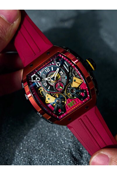 Nubeo Ceas bărbătesc Nubeo NB-6100-04, Automat, 48mm, 5ATM