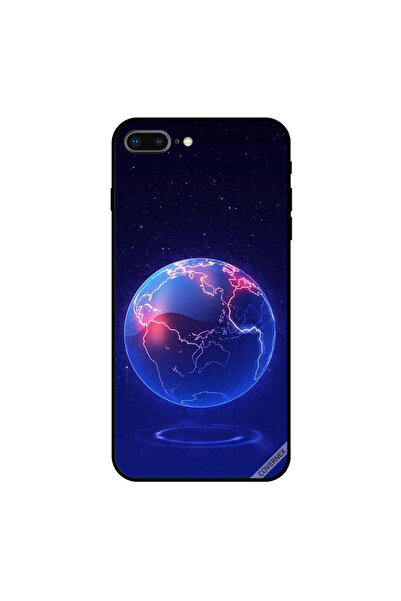 Covernex غطاء حماية لجهاز iPhone 8 Plus بنقشة زرقاء كروية