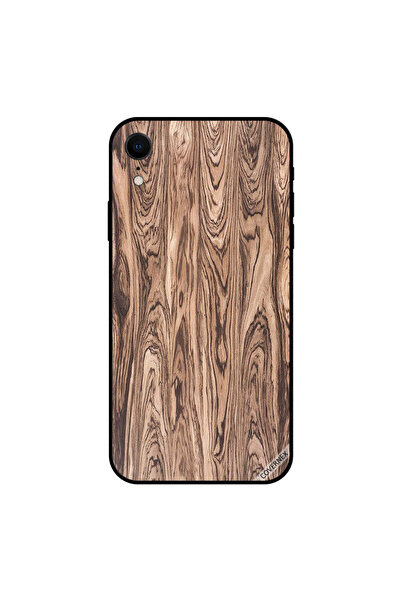 Covernex غطاء حماية iPhone XR بنمط الخشب القديم
