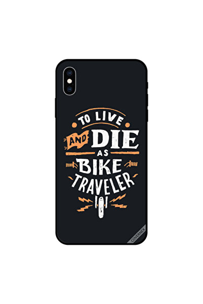 Covernex غطاء حماية لجهاز iPhone XS MAX للعيش والموت كمسافر بالدراجة