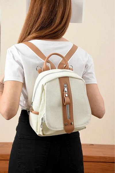 Just Polo Women's Handbag and Backpack with Long Strap Compartment