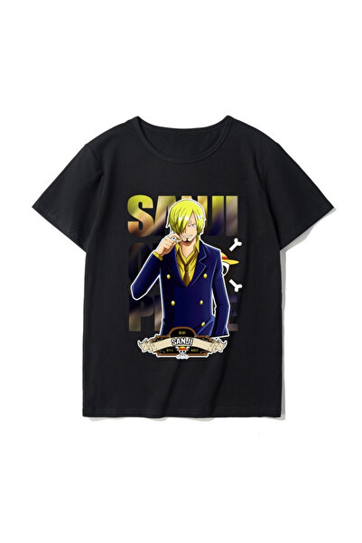 Flood Of Style Ανιμέ μπλουζάκι με σχέδια Unisex Καλοκαιρινό Luffy Zoro Asura