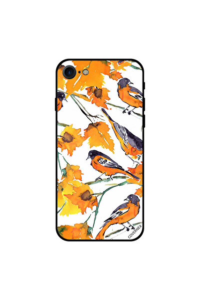 Covernex غطاء حماية لجهاز iPhone 8 بنقشة عصفور المساء