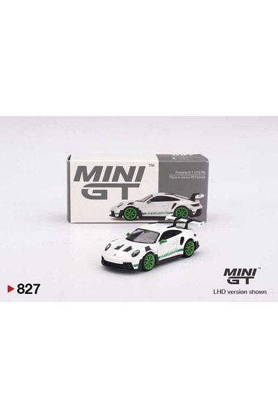 mini gt 1/64 827 Porsche 911 (992) Gt3 Rs Tribute to Carrera Rs Package