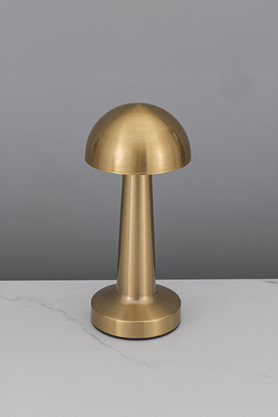 Vadi Dokunmatik Şarjlı 3 Kademeli Işıklı Gece Lambası Usb Girişli Gold Metal ...