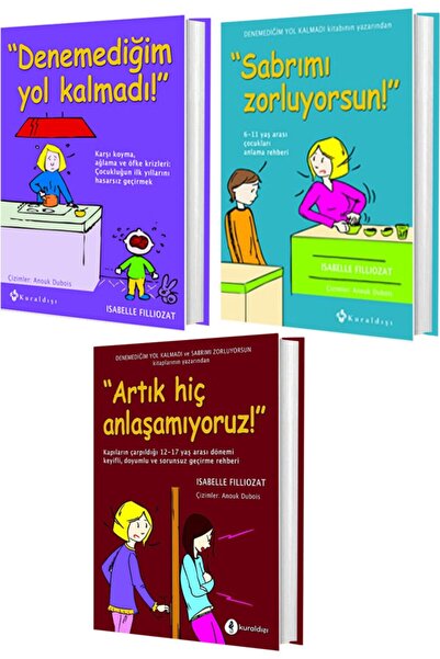 Kuraldışı Yayınevi Isabelle Fıllıozat Seti ( Denemediğim Yol Kalmadı – Sabrım...