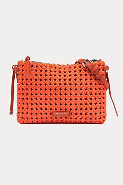 GIANNI CHIARINI Fiore Örgü Omuz Çantası