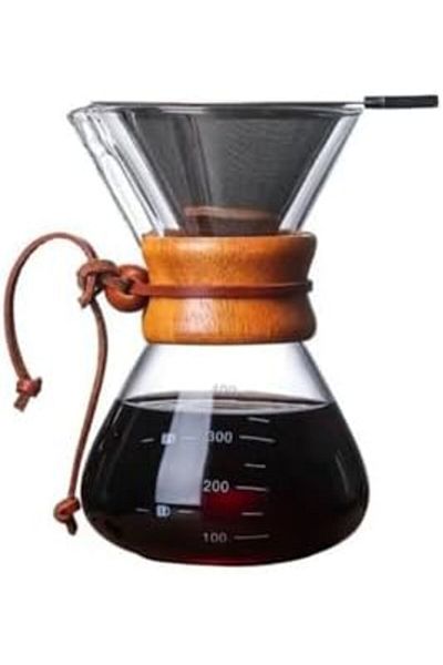 Euro Coffee EuroCoffee Wooden Collar Coffee Maker (400ml)