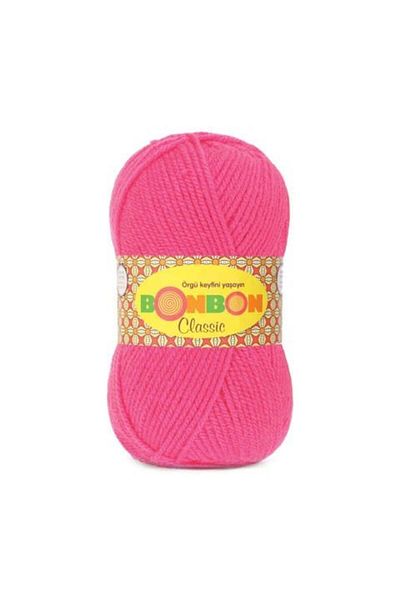NAKO Bonbon Classic Πλεκτό Χειροποίητο Σχοινί 98240 Ροζ