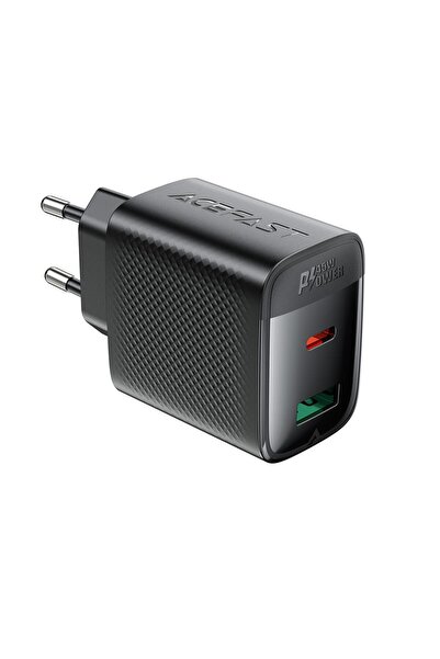 Acefast 45w Pd Usb-c Usb-a 2 Port Hızlı Şarj Aleti Gan Destekli Güç Adaptörü - A106