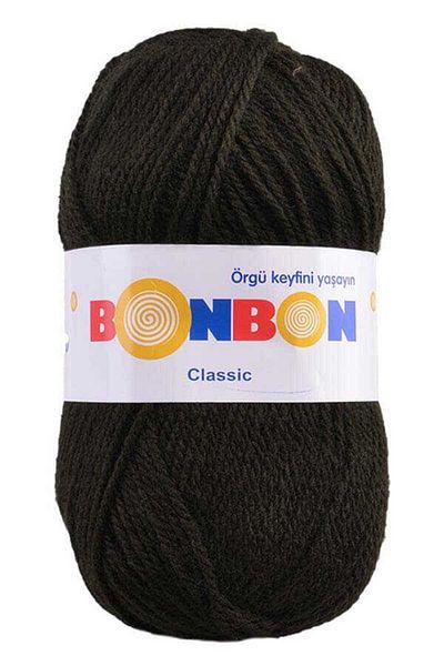 NAKO Bonbon Classic Πλεκτό Σχοινί 98586 Σκούρο Χακί