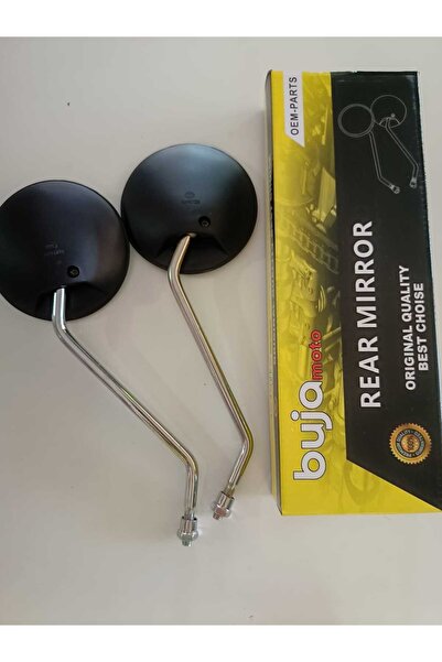 buja Motosiklet Ayna Takımı Yuvarlak Model 8mm