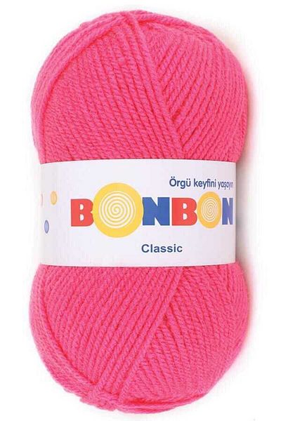 NAKO Bonbon Classic Πλεκτό Κλωστή 98319 Ορχιδέα Ροζ