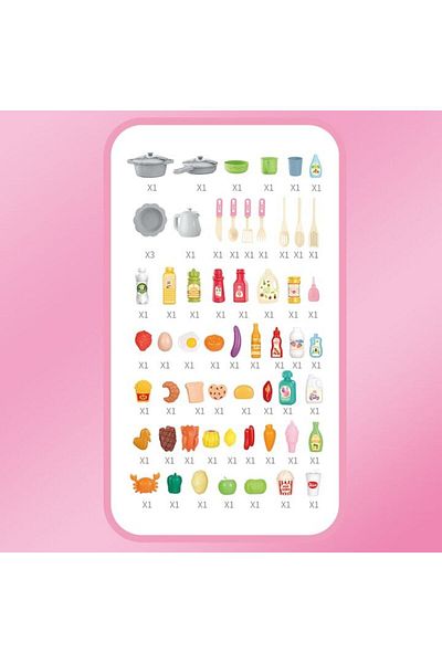 KidProtect Pinky Chef Multifunctional Children's Kitchen - New Product